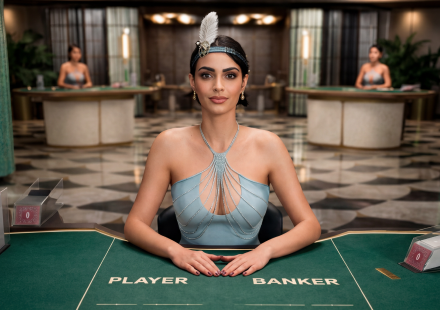 Classic Baccarat live casino game