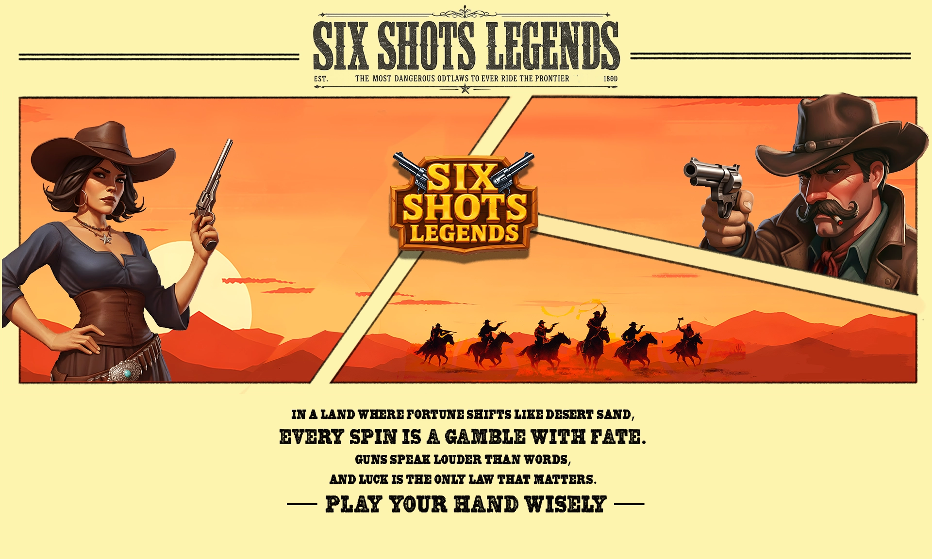 Six Shots Legends -  لعبة ماكينة القمار