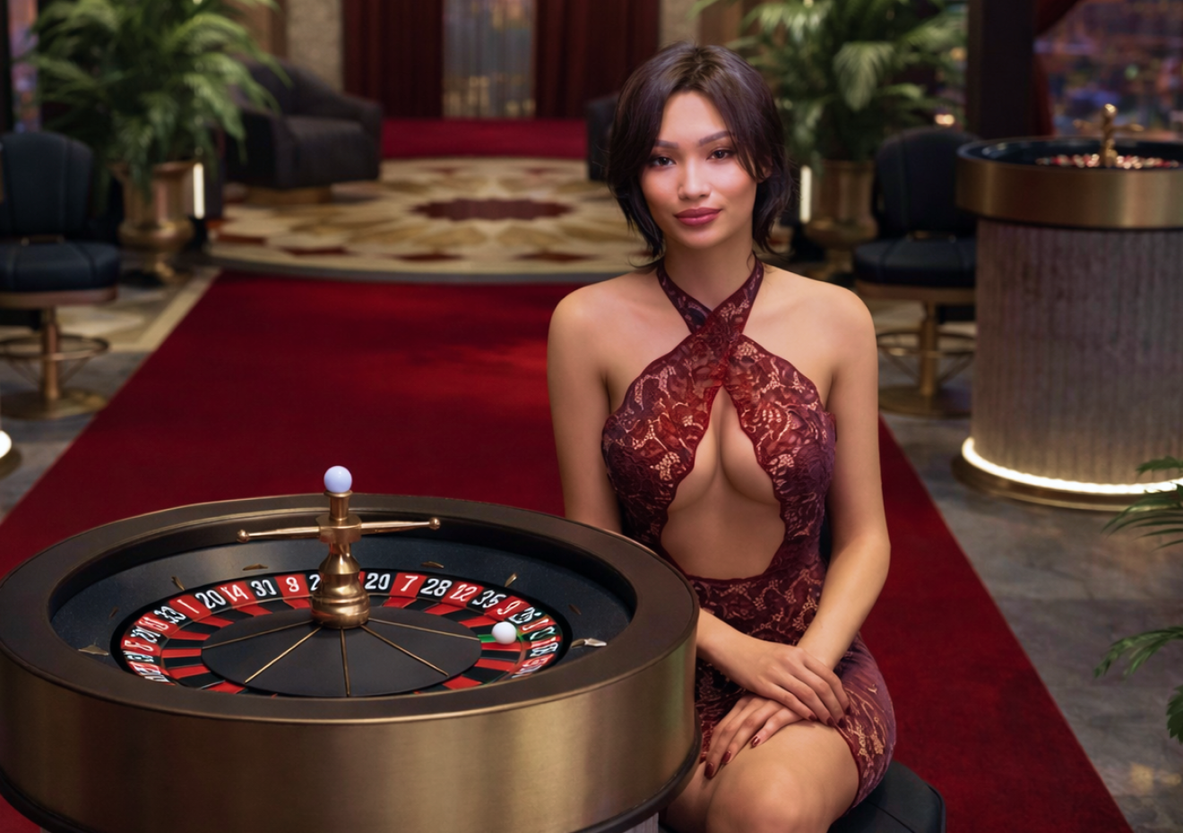 ROULETTE SEO-YUN featuring an interactive virtual dealer with RTP and max multiplier features in virtual casino games for live roulette South Africa.