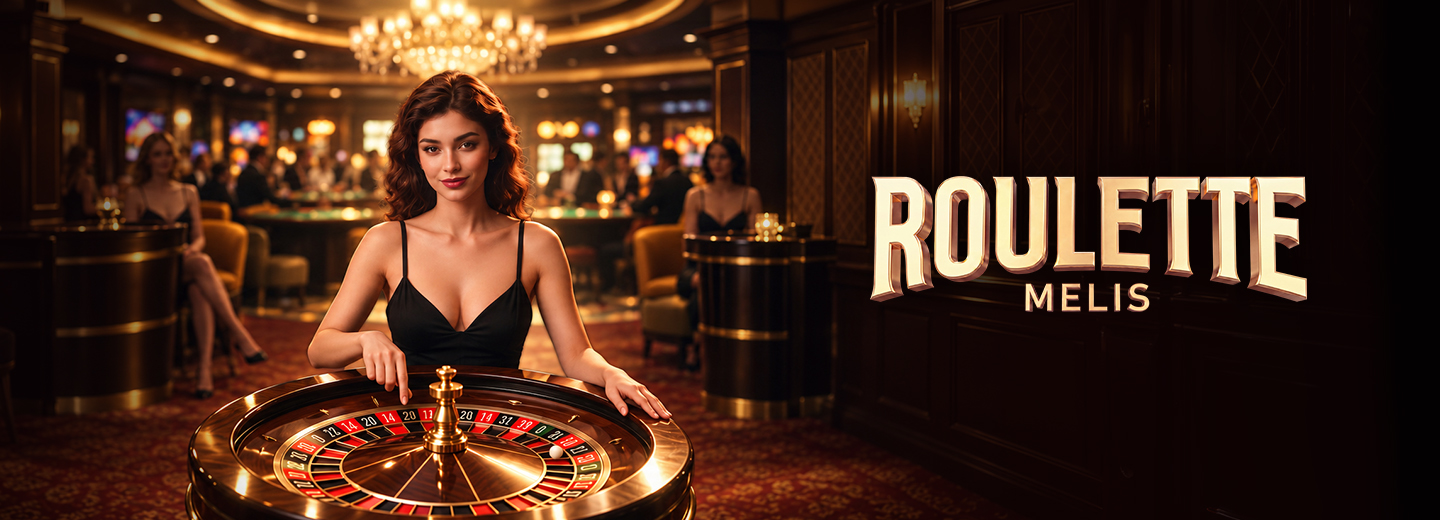 ROULETTE MELIS featuring a premium virtual dealer with RTP and max multiplier statistics in virtual casino games for live roulette South Africa