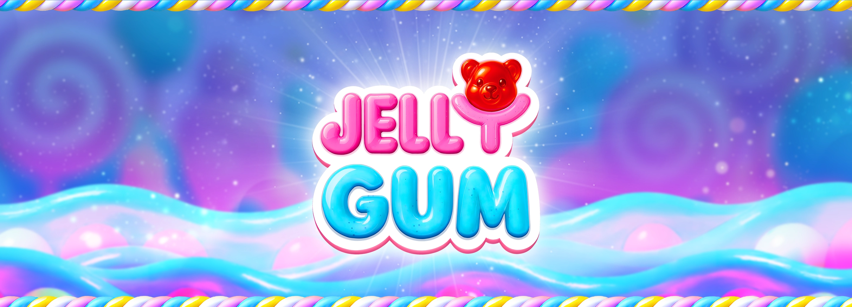 JELLY GUM casino slot games featuring colorful candy visuals and gummy bear theme for casino operators