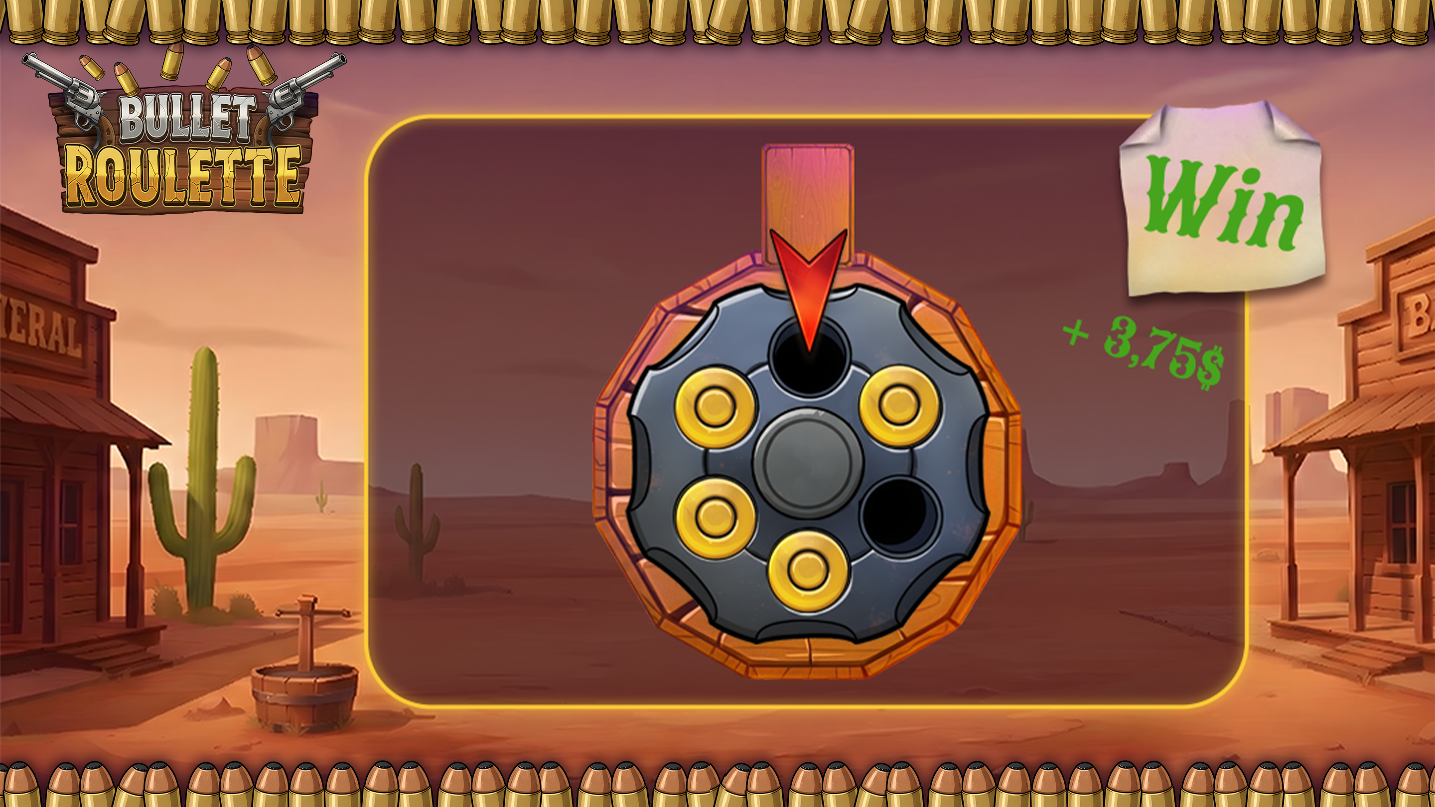 Bullet Roulette - Jogo Instantâneo