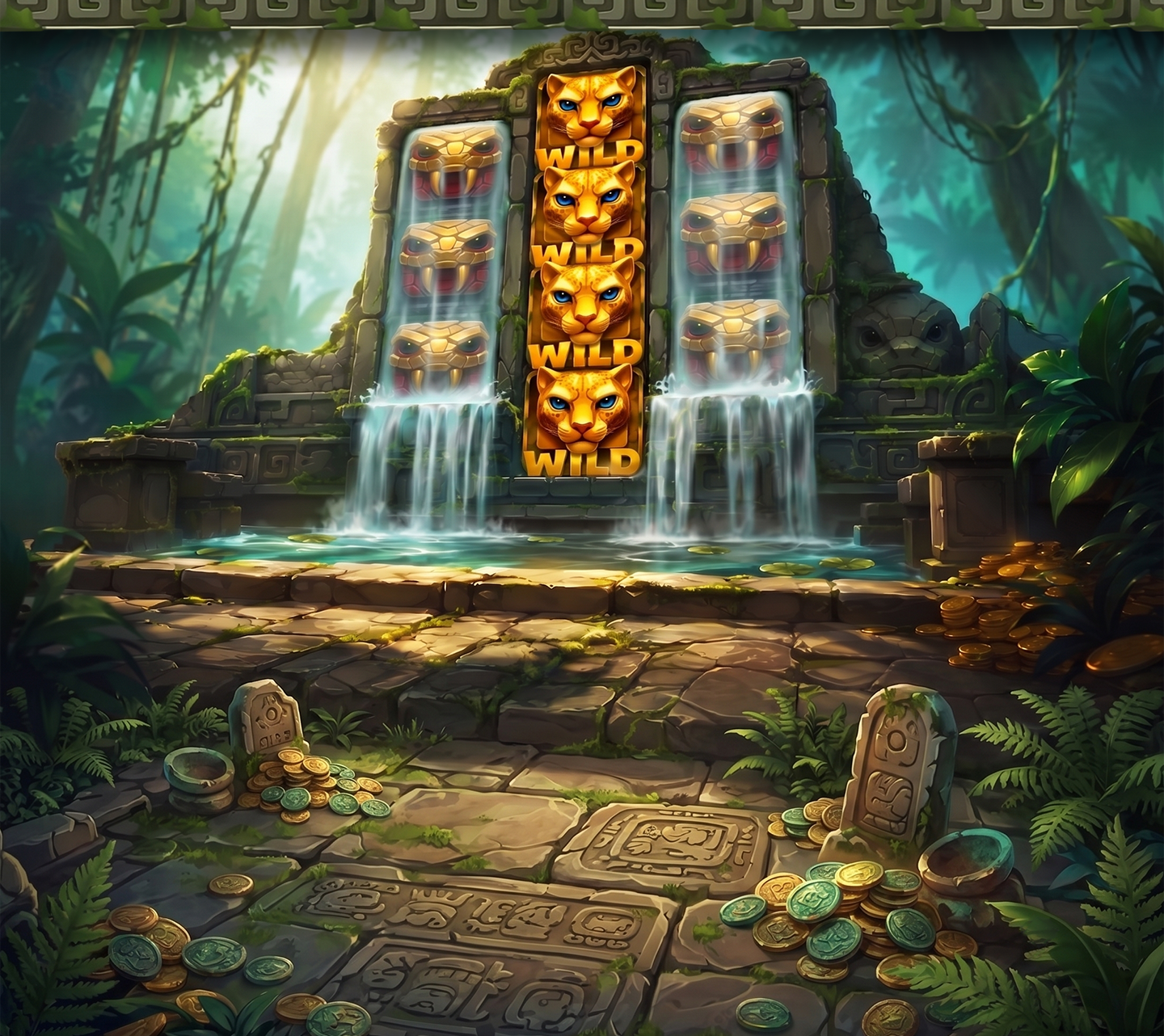 Jungle Treasure - لعبة ماكينة القمار