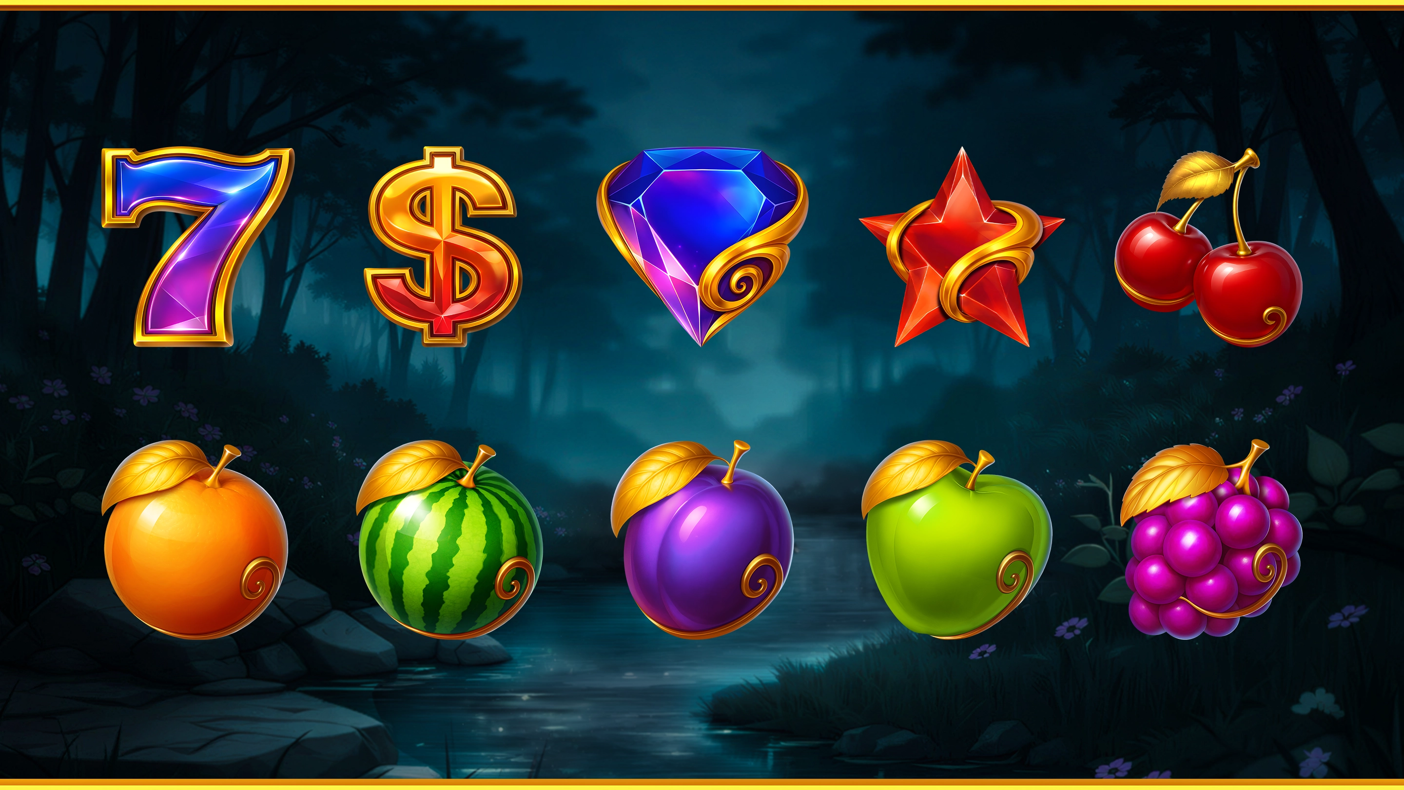 Midnight Jackpot Clover - Jeu de Machine à Sous