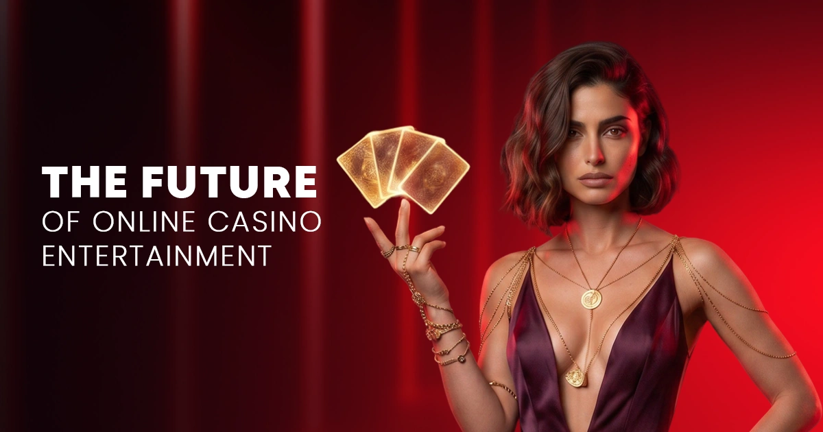 The future of online gambling: a virtual casino dealer.