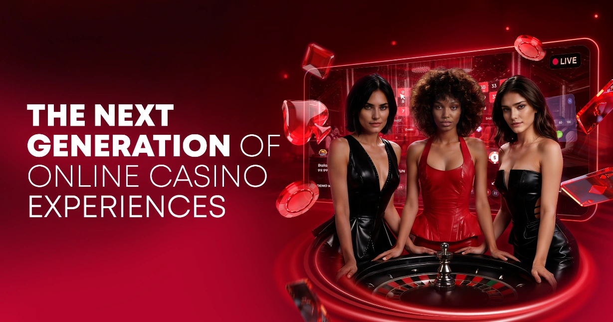 Live casino online roulette banner for